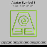 Avatar Symbol 1 Embroidery