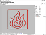 Avatar Symbol 3 Embroidery