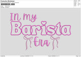 in my Barista Era Embroidery File 7 sizes