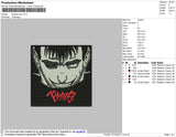 Berserk box Embroidery