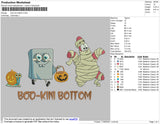 Boo Kini Bottom Embroidery
