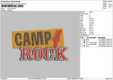 Rocktext Embroidery File 6 sizes