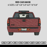 Car 0805b Embroidery File 6 sizes