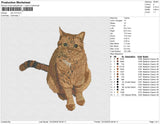 cat v10 Embroidery