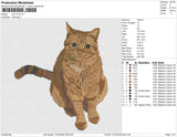 cat v10 Embroidery