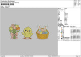 Chicks 1902 Embroidery File 6 sizes