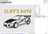 Cliffs auto Embroidery
