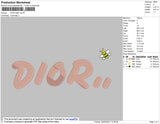 Dior Bee Embroidery 4 file