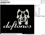 Deftones Embroidery