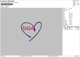 Lovetext 0102 Embroidery 2 Files