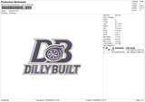 dillybuilt Embroidery File 6 size