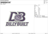 dillybuilt Embroidery File 6 size