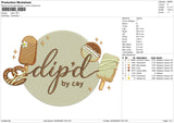 dipd Embroidery File 6 size