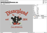 Dland Mickeylove 14 Embroidery File 6 sizes