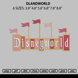Dlandworld Embroidery File 6 sizes