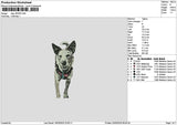 Dog 1903 Embroidery File 6 sizes