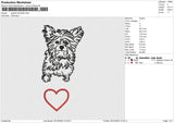 Dogline 201224 Embroidery File 6 size