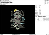 Dragon Japan Embroidery File 6 sizes