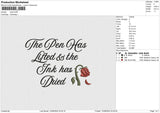 Dried Embroidery File 6 size