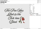 Dried Embroidery File 6 size