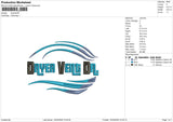 Driyer Embroidery File 6 sizes