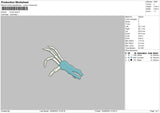 Emily Hand Embroidery File 6 sizes