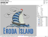 Eroda island embroidery