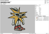 Estrella Embroidery File 6 sizes