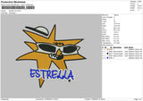 Estrella V2 Embroider File 6 sizes