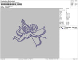 Flying Cupids Embroidery