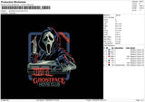 Ghostface Embroidery File 6 sizes