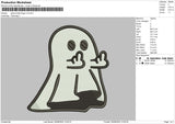 Ghost Middle V1 V2 Embroidery 2 Files