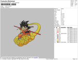Goku V6 Embroidery