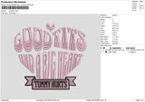 Goodtits Embroidery File 6 size