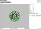 Grinchmas Blend Embroidery File 6 sizes