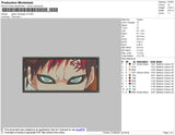 Gaara Rectangle V2 Embroidery