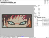 Gaara Rectangle V2 Embroidery
