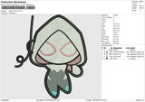 Gwen cibby Embroidery File 6 size