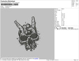 Handskull Embroidery