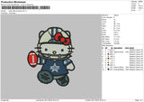 Hk Sports 0611 Embroidery File 6 sizes