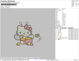 Hello Kitty 01 E,mbroidery