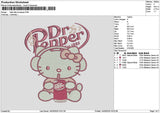 Kitty Pepper Embroidery File 6 sizes