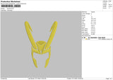Helmet Embroidery