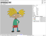 Hey Arnold Embroidery