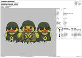 High Speed Embroidery File 6 size