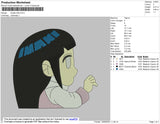 Hinata Chibi Embroidery