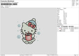 Hk Winter Embroidery File 6 sizes