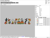 Snoopy Halloween Group Embroidery