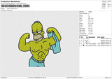 Homer  Strong Embroidery