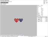 Heart 03 Embroidery
